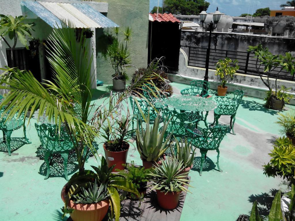 Hotel Y Hostal Casa Risueno Campeche Exterior foto